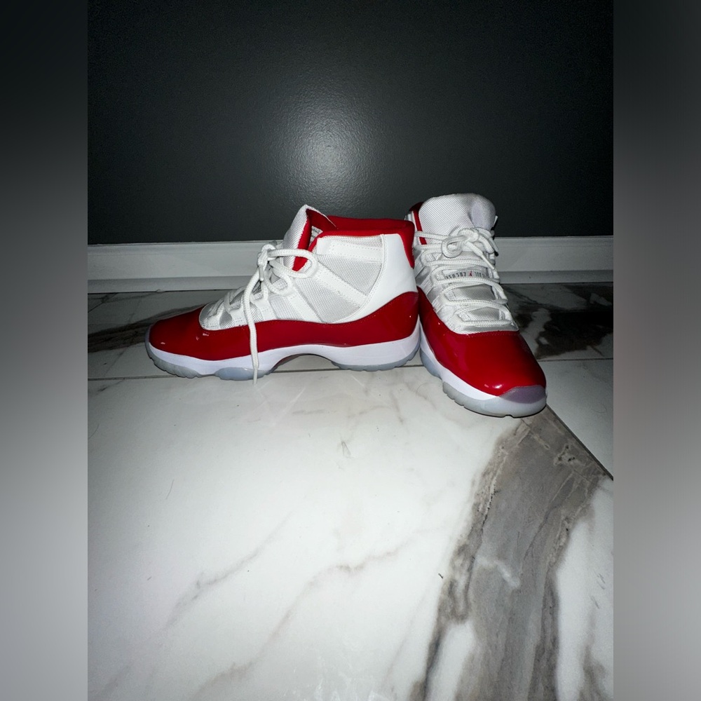 Air Jordan’s 11 cherry red’s